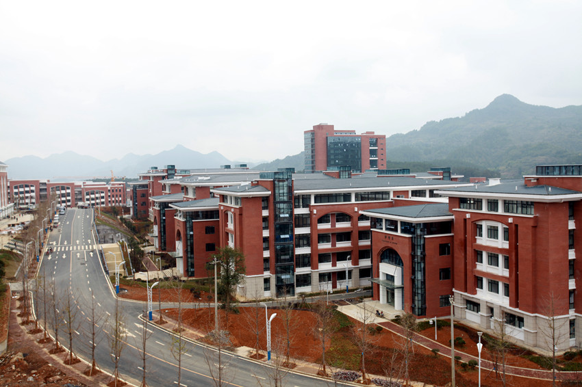 新校区建设 鸟瞰图-遵义医药高等专科学校