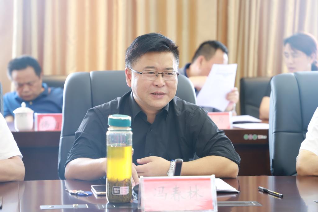 副校长冯春林组总结发言